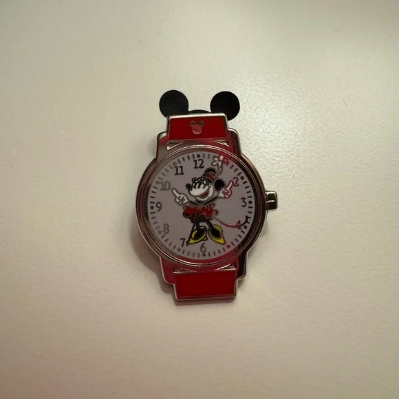 Disney Pins - Minnie Mouse Disney Character Watches Hidden Mickey Series 2019 - Picture 2 of 2